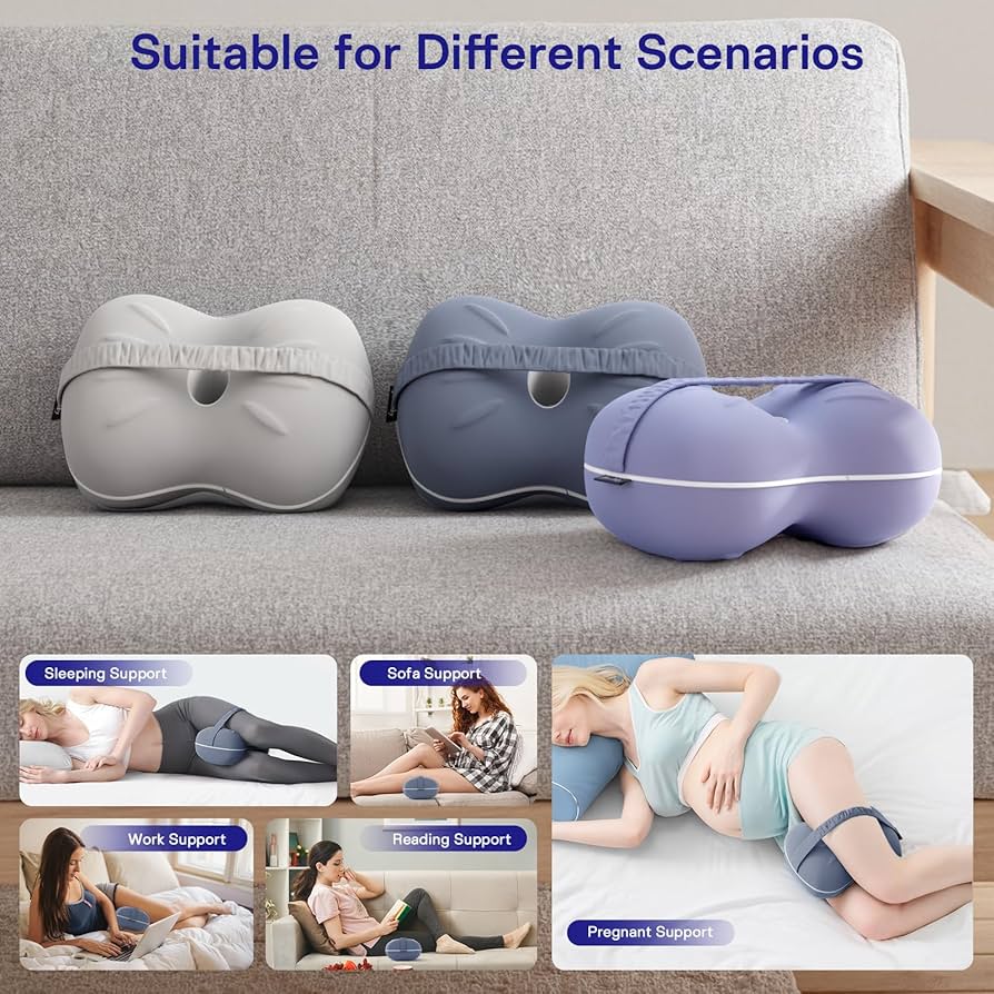 Amazon.com: Knee Pillow for Side Sleepers - Leg Pillow for